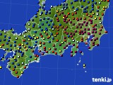 東海地方のアメダス実況(日照時間)(2020年12月17日)