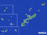 沖縄県のアメダス実況(日照時間)(2020年12月22日)