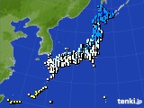 2020年12月22日のアメダス(気温)