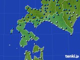 道南のアメダス実況(気温)(2020年12月23日)