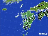 九州地方のアメダス実況(降水量)(2020年12月24日)