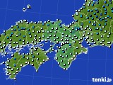 アメダス実況(気温)(2020年12月25日)