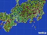 2020年12月26日の東海地方のアメダス(日照時間)