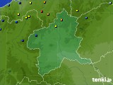 2020年12月27日の群馬県のアメダス(積雪深)