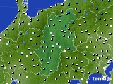 2020年12月28日の長野県のアメダス(気温)