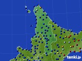 道北のアメダス実況(日照時間)(2020年12月29日)