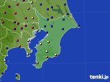千葉県のアメダス実況(日照時間)(2020年12月29日)