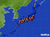 アメダス実況(日照時間)(2020年12月30日)