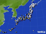 アメダス実況(風向・風速)(2020年12月30日)