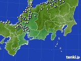 東海地方のアメダス実況(降水量)(2020年12月31日)