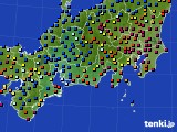 東海地方のアメダス実況(日照時間)(2020年12月31日)