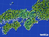 近畿地方のアメダス実況(気温)(2020年12月31日)