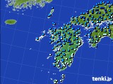 九州地方のアメダス実況(気温)(2020年12月31日)