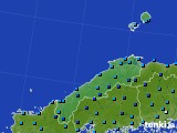 島根県のアメダス実況(気温)(2020年12月31日)