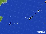 沖縄地方のアメダス実況(日照時間)(2021年01月01日)