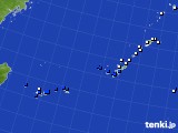 沖縄地方のアメダス実況(風向・風速)(2021年01月01日)