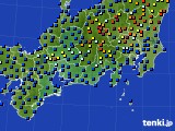 2021年01月05日の東海地方のアメダス(日照時間)