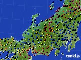 2021年01月06日の北陸地方のアメダス(日照時間)