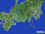 東海地方のアメダス実況(気温)(2021年01月06日)
