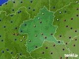 2021年01月07日の群馬県のアメダス(日照時間)