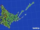 道東のアメダス実況(日照時間)(2021年01月07日)