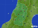 山形県のアメダス実況(積雪深)(2021年01月08日)