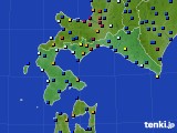 道南のアメダス実況(日照時間)(2021年01月08日)