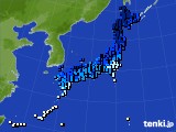 アメダス実況(気温)(2021年01月08日)