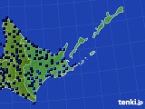 道東のアメダス実況(気温)(2021年01月08日)