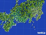 東海地方のアメダス実況(気温)(2021年01月09日)