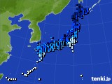 アメダス実況(気温)(2021年01月09日)