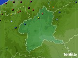 群馬県のアメダス実況(積雪深)(2021年01月10日)