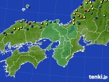 近畿地方のアメダス実況(積雪深)(2021年01月13日)