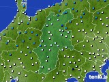 2021年01月14日の長野県のアメダス(気温)