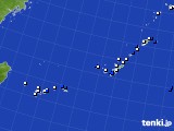 沖縄地方のアメダス実況(風向・風速)(2021年01月15日)