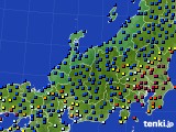 北陸地方のアメダス実況(日照時間)(2021年01月16日)