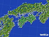 アメダス実況(気温)(2021年01月17日)