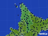 アメダス実況(気温)(2021年01月17日)