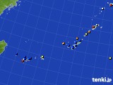 沖縄地方のアメダス実況(日照時間)(2021年01月18日)