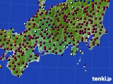 2021年01月20日の東海地方のアメダス(日照時間)