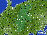 2021年01月21日の長野県のアメダス(気温)