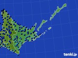 2021年01月22日の道東のアメダス(気温)