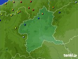 群馬県のアメダス実況(積雪深)(2021年01月23日)