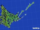 2021年01月23日の道東のアメダス(気温)