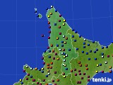 道北のアメダス実況(日照時間)(2021年01月25日)