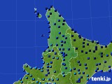 道北のアメダス実況(気温)(2021年01月25日)
