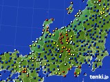 2021年01月26日の北陸地方のアメダス(日照時間)