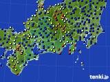 2021年01月26日の東海地方のアメダス(日照時間)