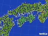 四国地方のアメダス実況(日照時間)(2021年01月26日)