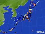 2021年01月26日のアメダス(日照時間)